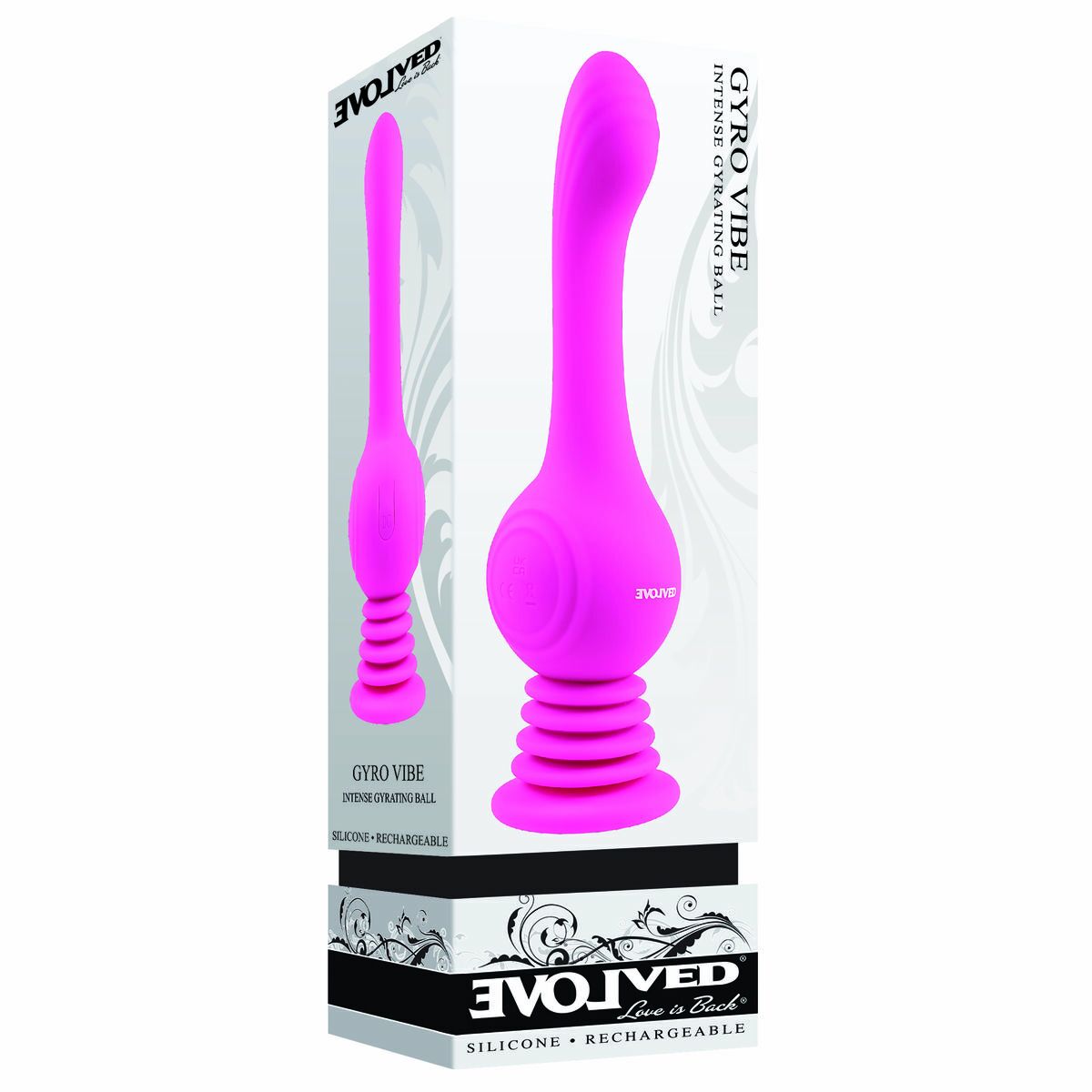 Vibratorius Evolved Rožinė